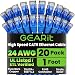 GearIT 20 Pack, Cat 6 Ethernet Cable Cat6 Snagless Patch 1 Foot - Computer LAN Network Cord, Blue