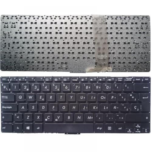 Teclado de laptop español X302 negro soluciona teclas rotas o bloqueadas en tu portátil