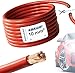 Produktbild EBROM FLY Fahrzeugleitung - KFZ Leitung  Batteriekabel ROT  Querschnitt 10 mm² - Meterware  flexibel 90 ± 5 Shore - 99,99% Kupfer, Mantel Spezial PVC FLY FLRy - Fahrzeugkabel in 10mm2