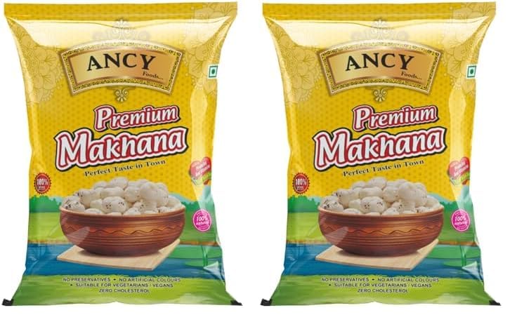 Image of Ancy Phool Makhana /Lotus Seeds (Handpicked), 250 g (Pack of 2)