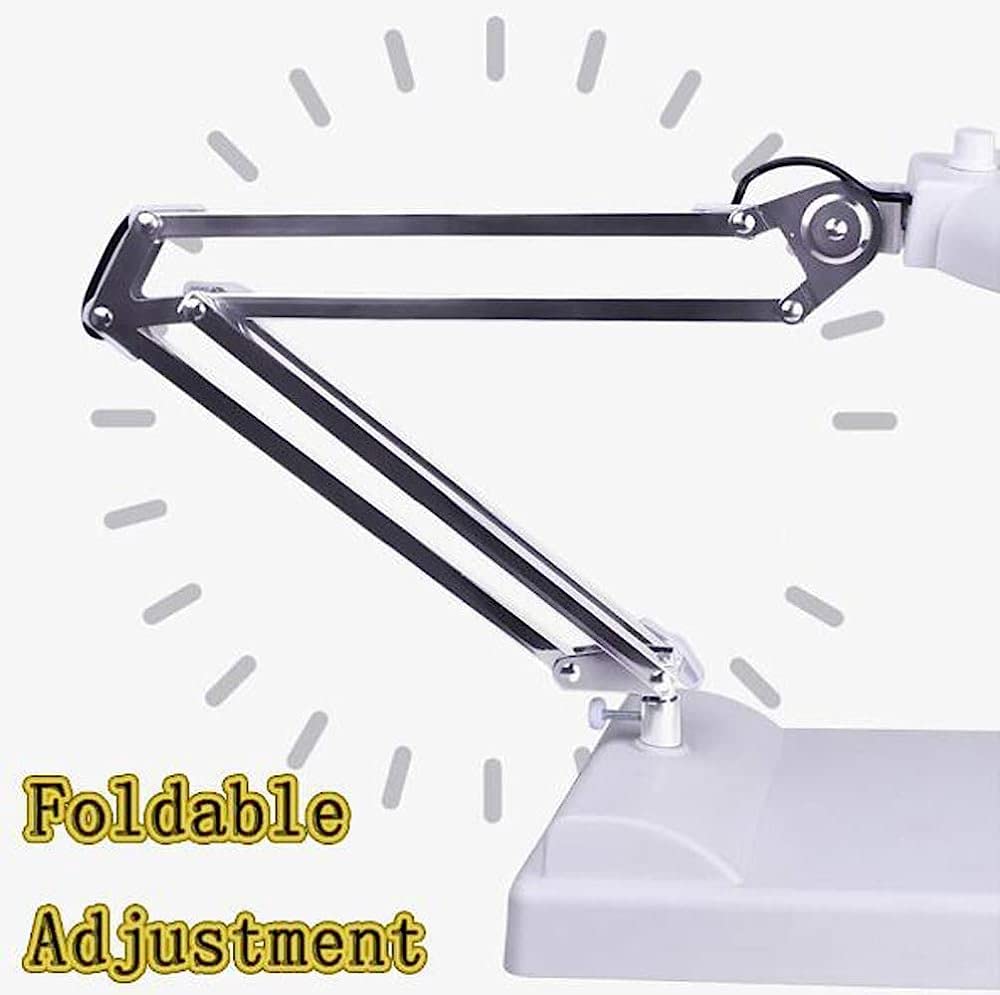 Lupas, lámpara de Escritorio con luz LED, Brazo Ajustable, Lupa, Lente HD, Plegable, para Personas Mayores, Lectura, ingeniería electrónica.