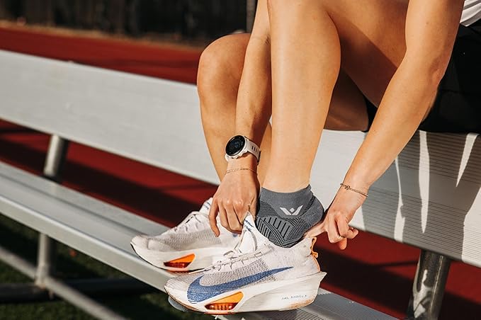 Image of Swiftwick ASPIRE Zero No Show Performance Socks | Moisture Wicking - Firm Compression - Breathable Mesh - No-Show Zero Cuff - Snug Y-Heel Fit - Snug Y-Heel Fit