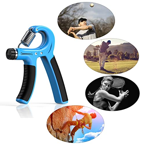Longang-Hand-Grip-Strengthener-with-Adjustable-Resistance-11-132-Lbs5-60kg-Wrist-Strengthener-Forearm-Gripper-Hand-Workout-Squeezer-Grip-strength-Trainer-Hand-Grip-Exerciser-for-Home
