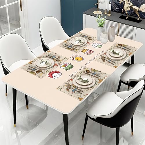 Placemats Set of 6, Vintage Nature with Birds and Butterflies Linen Place Mats,Modern Washable Table Placemats 12"x18" Heat Resistant Table Mats for Dining Kitchen Party Holiday Decoration by UIUPRO - Used condition - Image 7