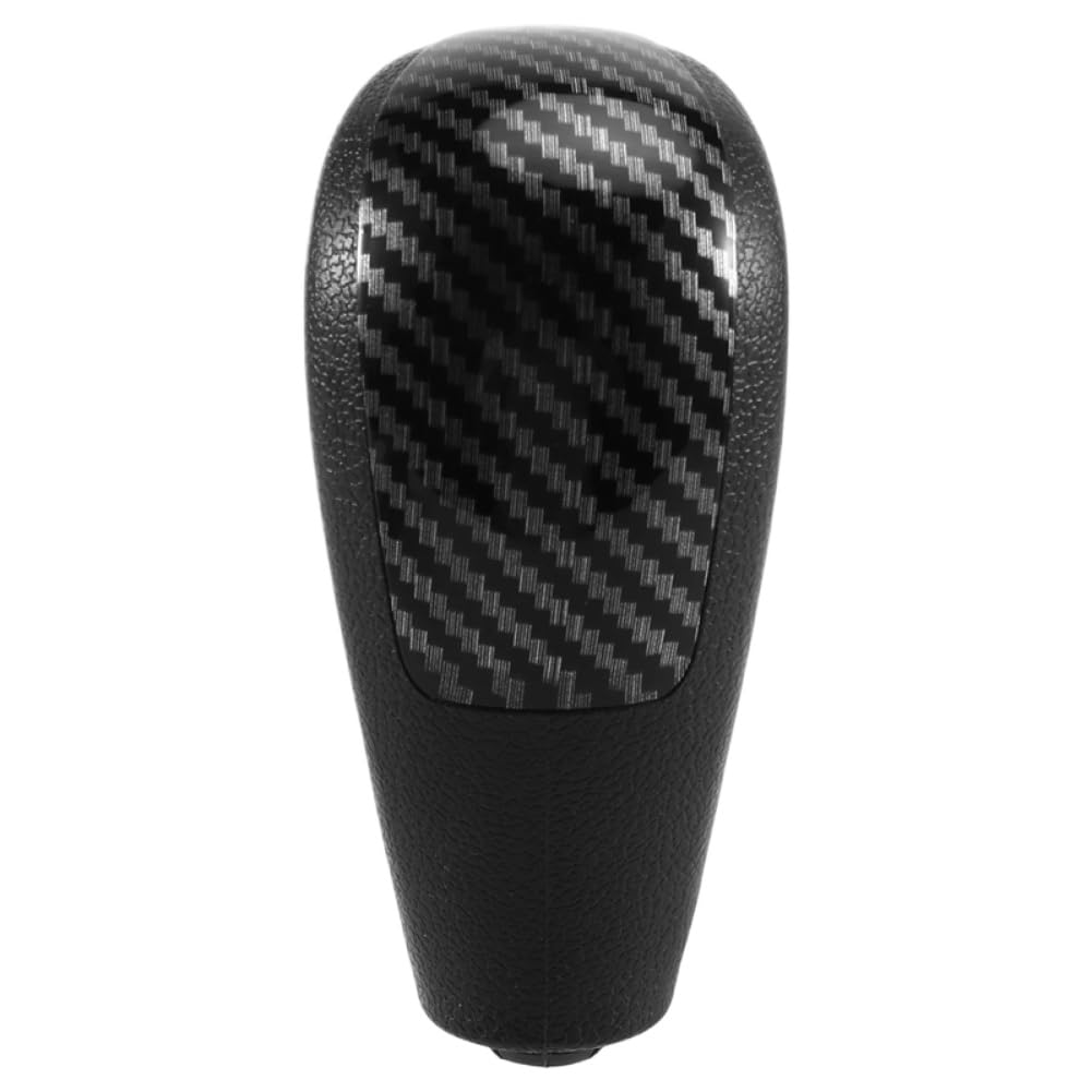 Hoping Onecolor Automatic Transmission Shift Knob Compatible With Focus Mk2 Fiesta 2005 2006 2007 2008 2009 2010 2011 2012 Carbon Fiber