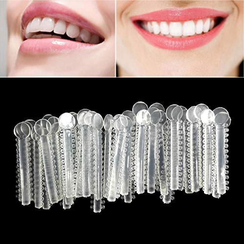 Orthodontic Ligature Ties Transparent White Orthodontic O-rings Braces Rubber Bands
