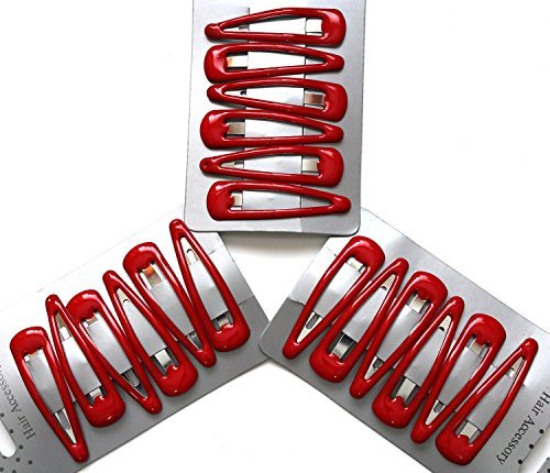 Inca, fermagli per capelli, 18 pezzi, colori per