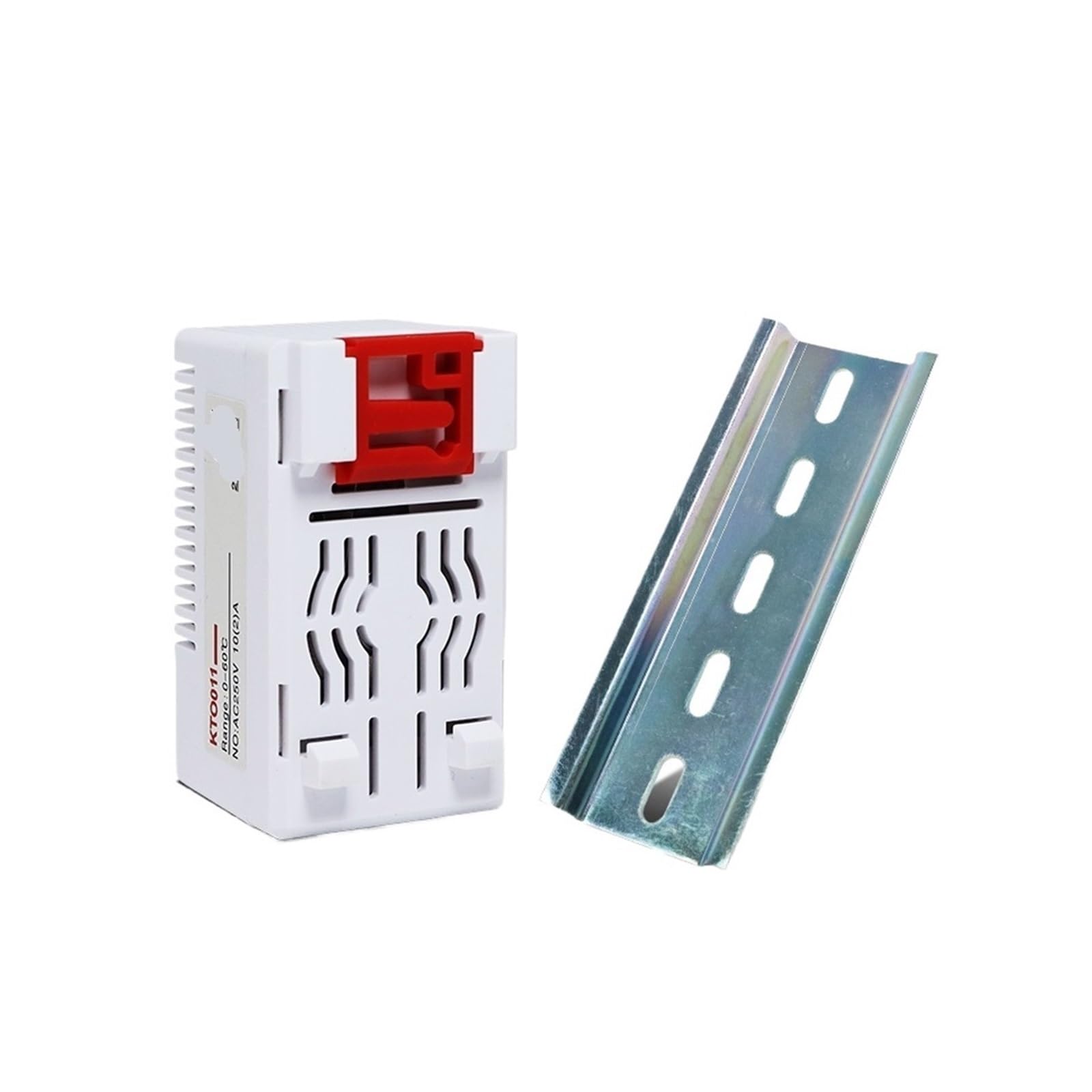 XGTEAHHC Kto011 Kts011 Nc/No Cabinet Temperature Controller 0-60℃ Din Rail Mechanical Thermoregulator Compact Bimetallic Thermostat