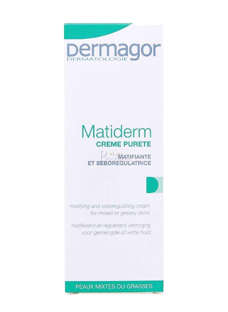 Dermagor Matiderm Matifying And Seboregulating Cream 40ml