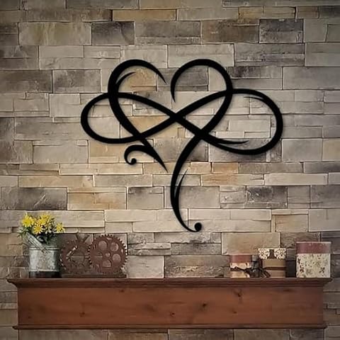 HSOSK Infinity Heart Wall Art Cover