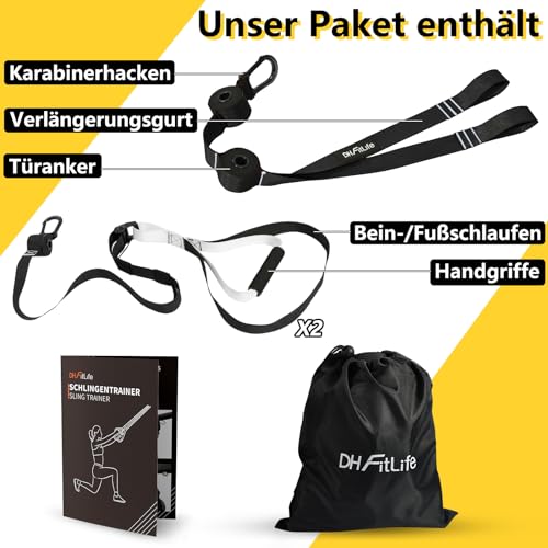 Sling-Trainer DH FitLife Schlingentrainer für effektives Training
