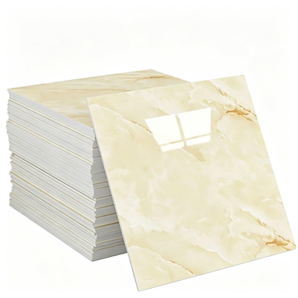 Marble Wall Panels Peel Stick Tiles Backsplash Sticker for Home