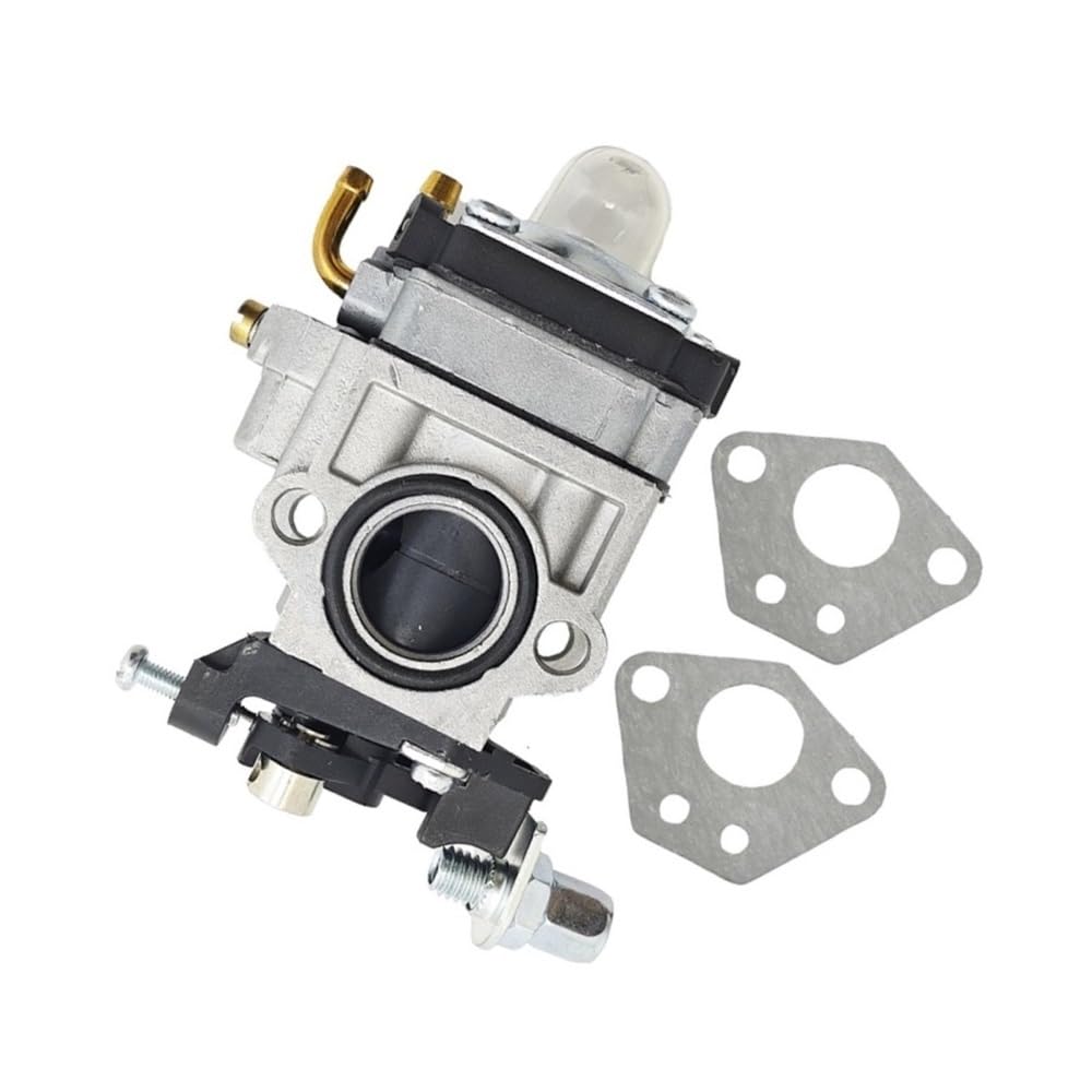 Piezas de reparación Piezas for herramientas de jardinería, desbrozadora, carburador compatible con motores de 2 tiempos CG430, CG520, 43 CC, 52 CC, 49 CC, 40-5, 44-5 y 1E40-5.