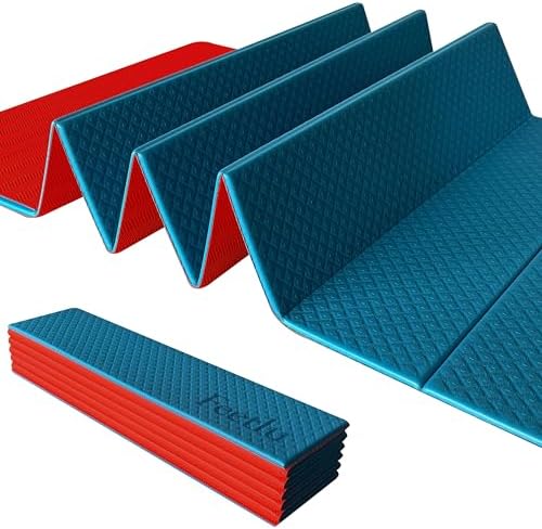 Foldable Yoga Exercise Mat – Lightweight, Anti-Slip, and Easy to ...