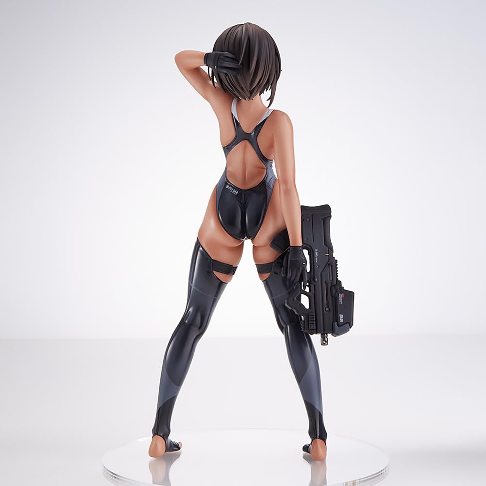QAHEART Minarai Nurse Tsukiyomi Ai Figures Anime Girls Figure Original Painting Illustration Anime Figurine 25CM: Suieibu No Buchou-chan 1pcs 22cm/8.66inch