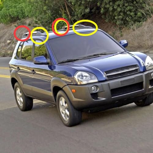 Barres de toit pour Hyundai Tucson 2004-2008 de vacances - 3