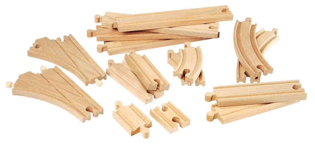 BRIO Assortiment de Rails Moyens