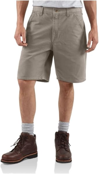 Carhartt Mens Washed Duck Utility Work Short