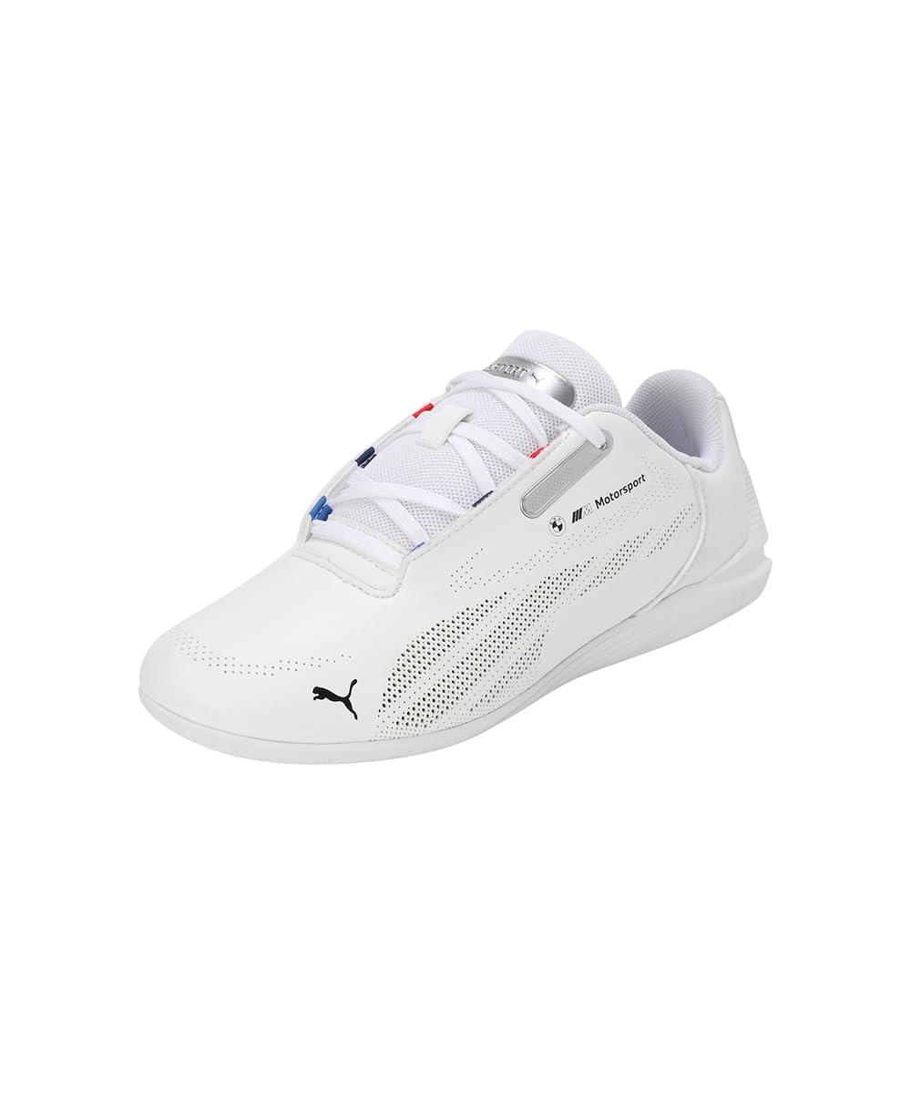 PUMA Zapatillas BMW M Motorsport Drift Cat Decima 2.0 Niño 38.5 White ┃Zapatillas de Motorsport Juvenil Unisex de Ajuste estándar