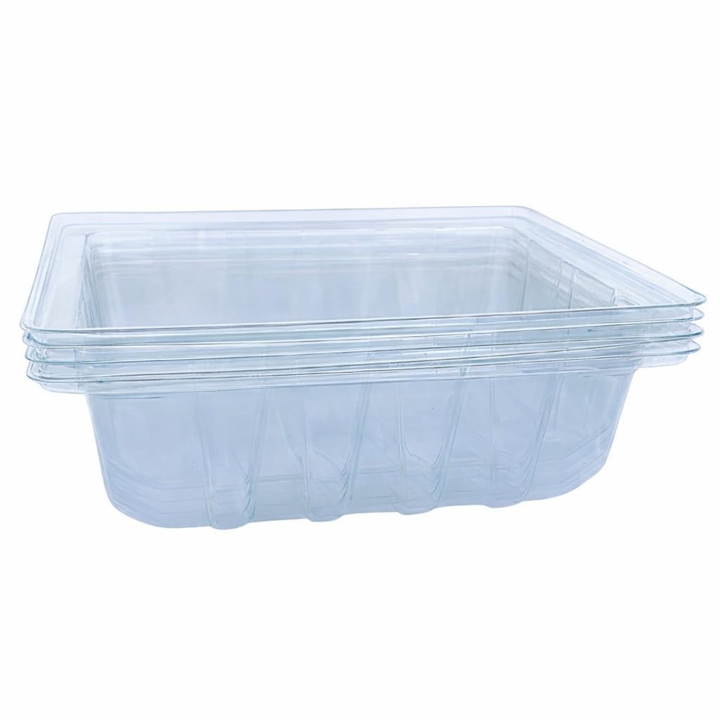 Bramley & Sage Half-Size Clear Plastic Propagator Lids (Set of 6)