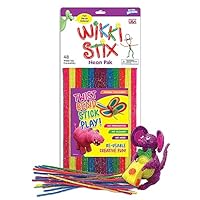 Algopix Similar Product 11 - Wikki Stix Neon Pak of 48.