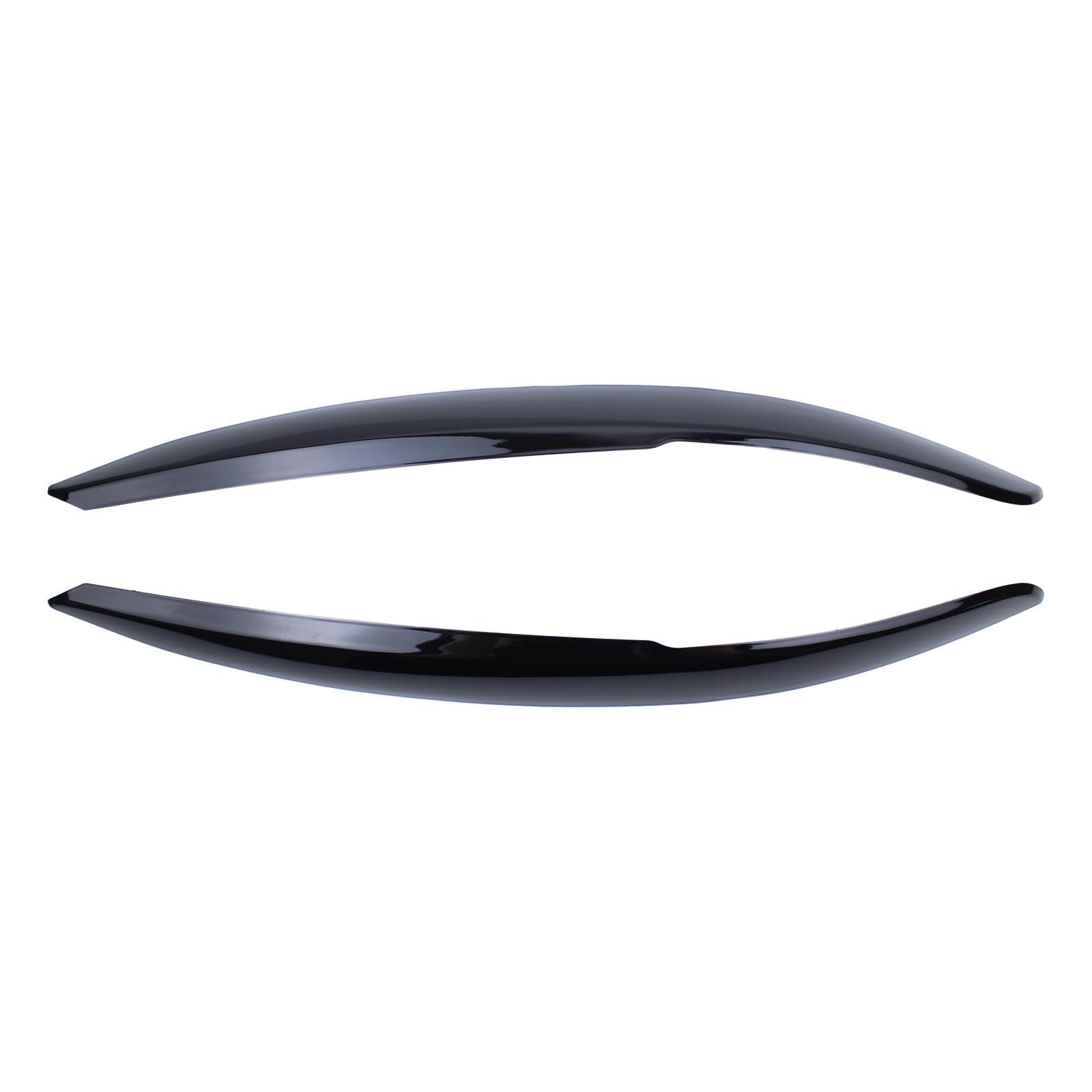 WENINETIES Auto Headlight Eyebrows for Polo Typ 6C Bj. 2014-2017, Vehicle Headlamp Eyelids Aerodynamic Scratchproof External Modification Parts