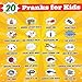 BLOONSY Prank Kit | 20 Ultimate Practical Jokes & Pranks for Kids | Prank Toys Pack Set Box for Gifts