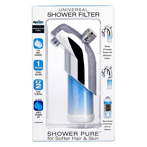 Sprite Showers Twist-Off Universal Shower Filter, Chrome #TOP1