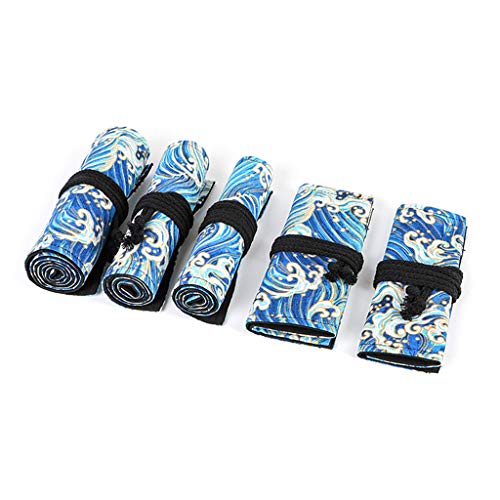 KerDejar - Astuccio arrotolabile in tela con 24