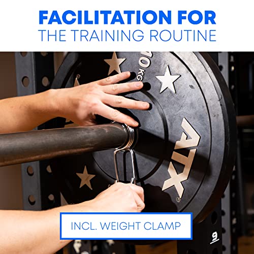 Weight Plate Holder Power Rack Attachment Barbell Safety Bars 2 Inch