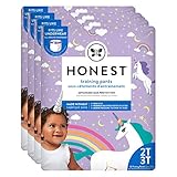 The Honest Company Toddler Training Pants, Unicorns, 2T/3T, 104 Count (Packaging May Vary)