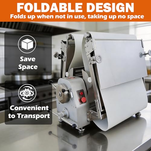 Commercial dough sheeter machine