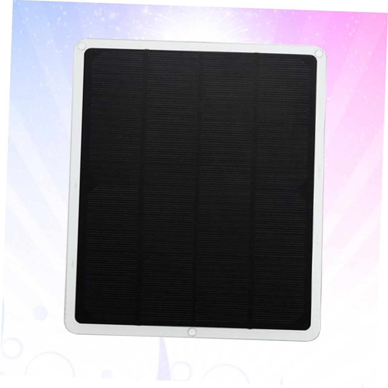 Panneau Solaire Flexible 20 W 12 V Monocristallin Noir