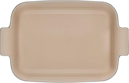 Miniatura 7 de Le Creuset Stoneware Heritage - Plato rectangular, 4 cuartos de galón (12 x 9 pulgadas), sal marina Artichaut