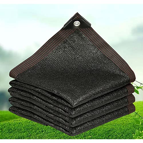 Xrdbfd Sunshade Net Covers, Sunscreen Mesh, 85% Uv-Resistant Shade Cloth, Black Anti-Aging Shade Netting, for Protecting Outdoor Plants/Flowers/Patio Furniture,3x8m(10 * 26ft)