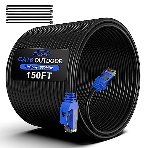 ecjtu Cat6 Outdoor 150ft