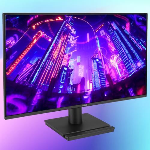 Image of ASUS 24 inch Monitor, FHD(1920x 1080), 120Hz, 1ms, Adaptive-Sync, 99% sRGB, Anti-Glare, Eye Care, VESA Mountable, HDMI, VGA, Frameless, Low Blue Light, Tilt Adjust, Black, for Office and Gaming