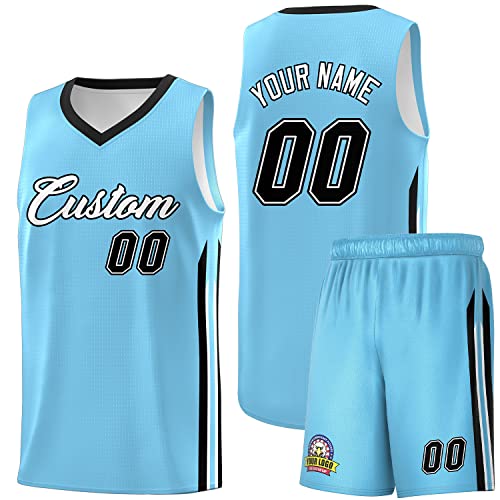 Custom Basketball Jersey Shorts with Team Name Number Logo, Personalized Uniform for Men/Women/Youth