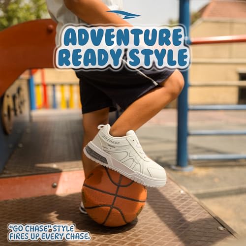 Image of ASIAN Ranger-01 Kids Sneakers | Lightweight Lace-Up Casual Sneakers with Cushioned Sole for Boys & Girls