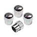 hongyangfumeilai HYFML for BMW M Logo zinc Alloy Plating Chrome Tire Stem Valve Caps