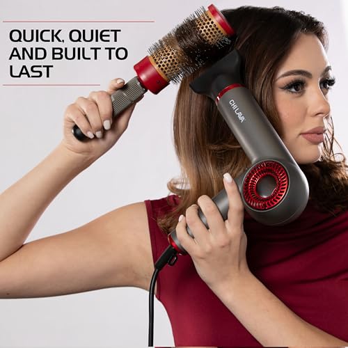CHI Lava Brushless Motor Hair Dryer, Foldable Design, Faster, Quieter Drying, Reduces Frizz & Enhances Shine, Customizable Heat & Speed Settings - image 4