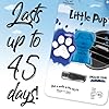Little Pup Car Air Freshener By Little Joe, 45-Day Long-Lasting Fragrance, Scented Novelty Dog Vent Clip for Car Interior Home & Office - 4 Pack New Car Scent (White) #1