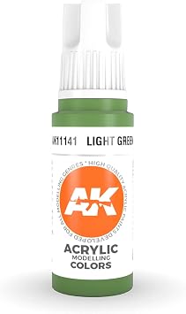 AK Interactive 3rd Gen Acrylic Light Green 17ml