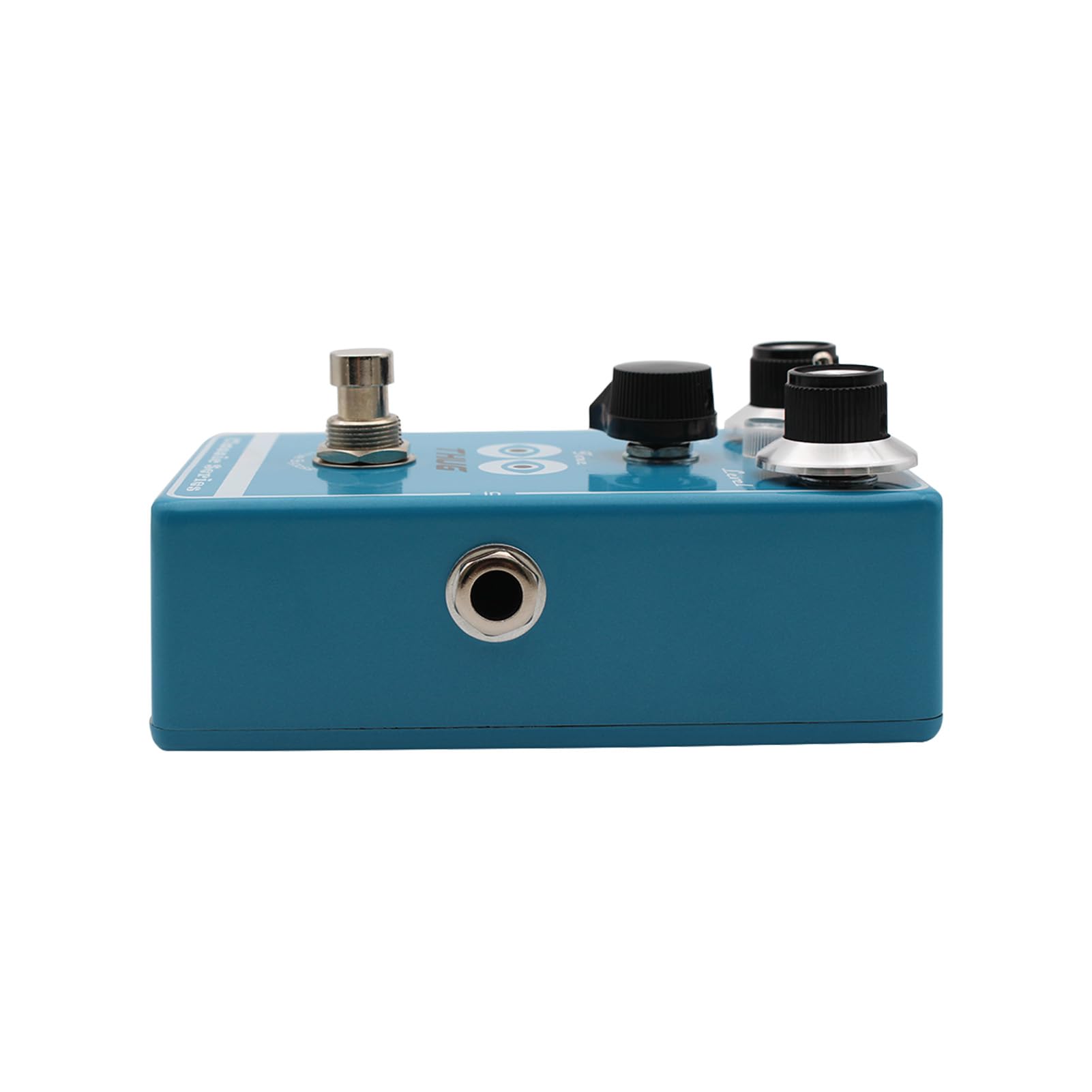 Walmeck Thug High Gain Distortion Effets de Guitare Pédale Simulation Sonore Puissante Bleu