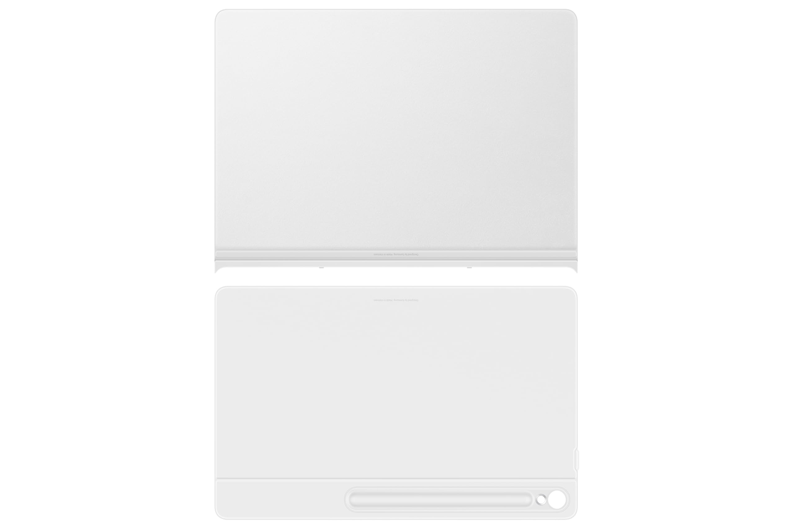 Samsung Smart Book Cover EF-BX620 für das Galaxy Tab S10 FE+, Zweiteiliges Tablet Cover, Tablet-Hülle, stilvoller Schutz, praktische Aufstellmöglichkeiten, inkl. S Pen Aufbewahrung, White