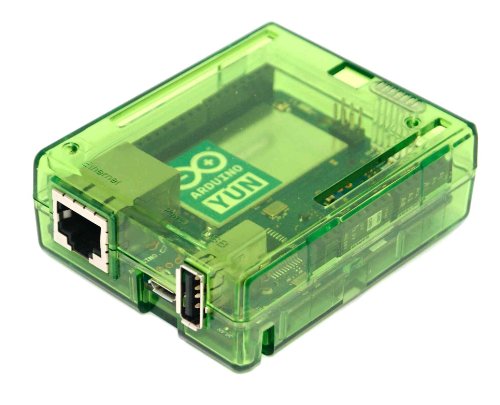 Preisvergleich Produktbild Transparentes Gehäuse (Grün) für Arduino YUN