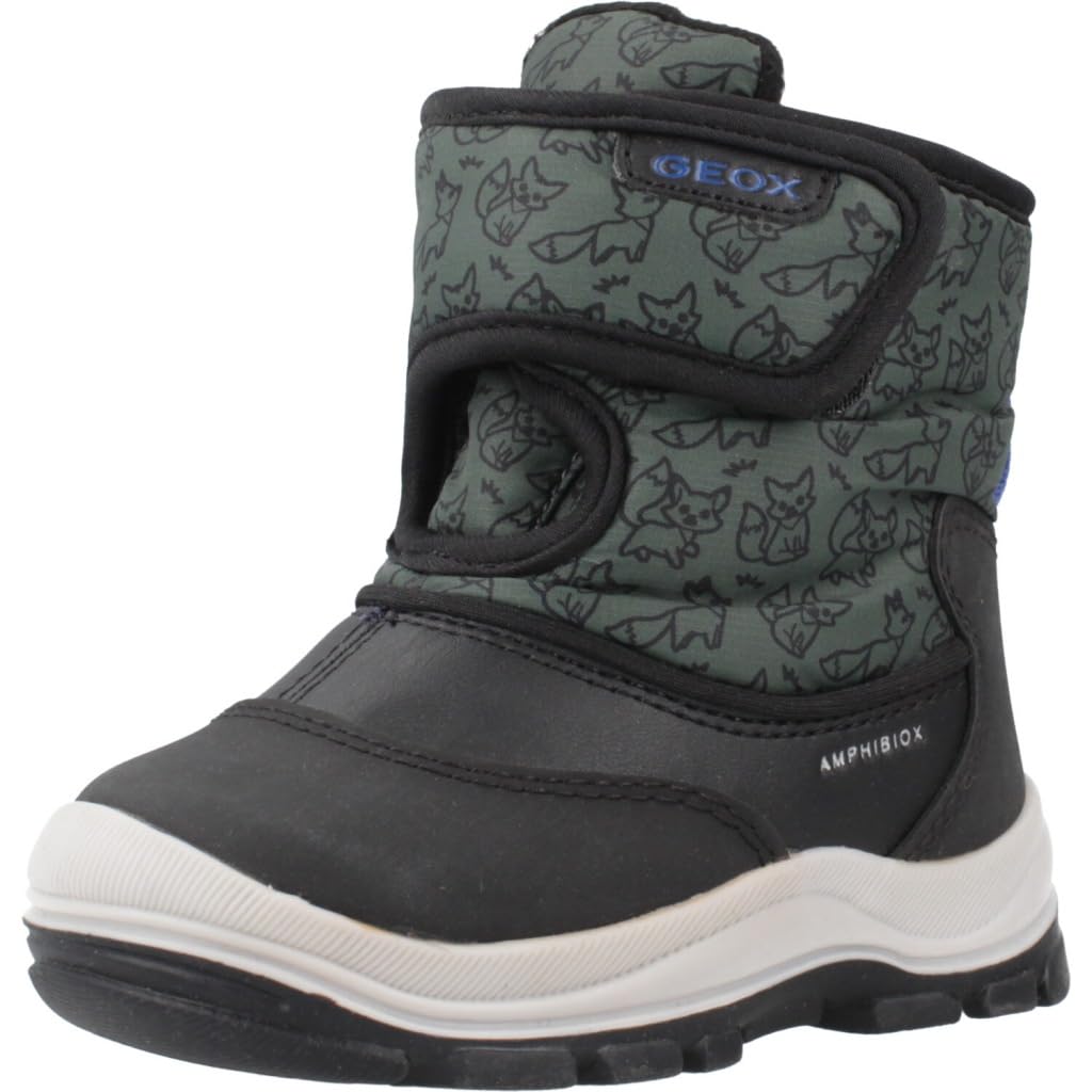 Geox B Flanfil Boy B Abx, Botines para Bebé Niño