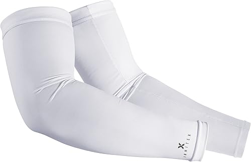 Mangas solares UV Cubre hombres y mujeres Compresión, manga de brazo refrescante Protección solar UPF 50