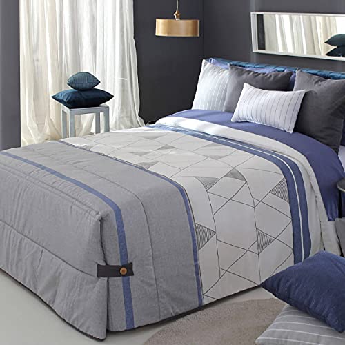 Reig Marti Edredón conforter ZENDA 02 - Cama 105 Cm - Color Gris C08