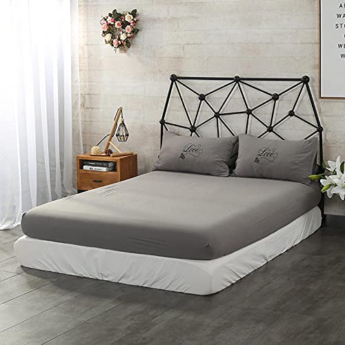 Protège-matelas urinaire imperméable et drap brossé à poche profonde 46cm